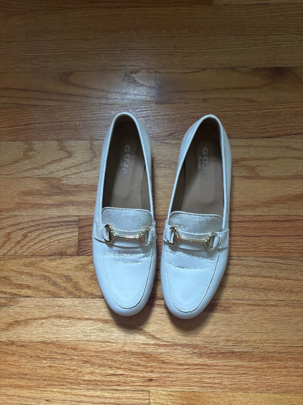 Leather loafers
